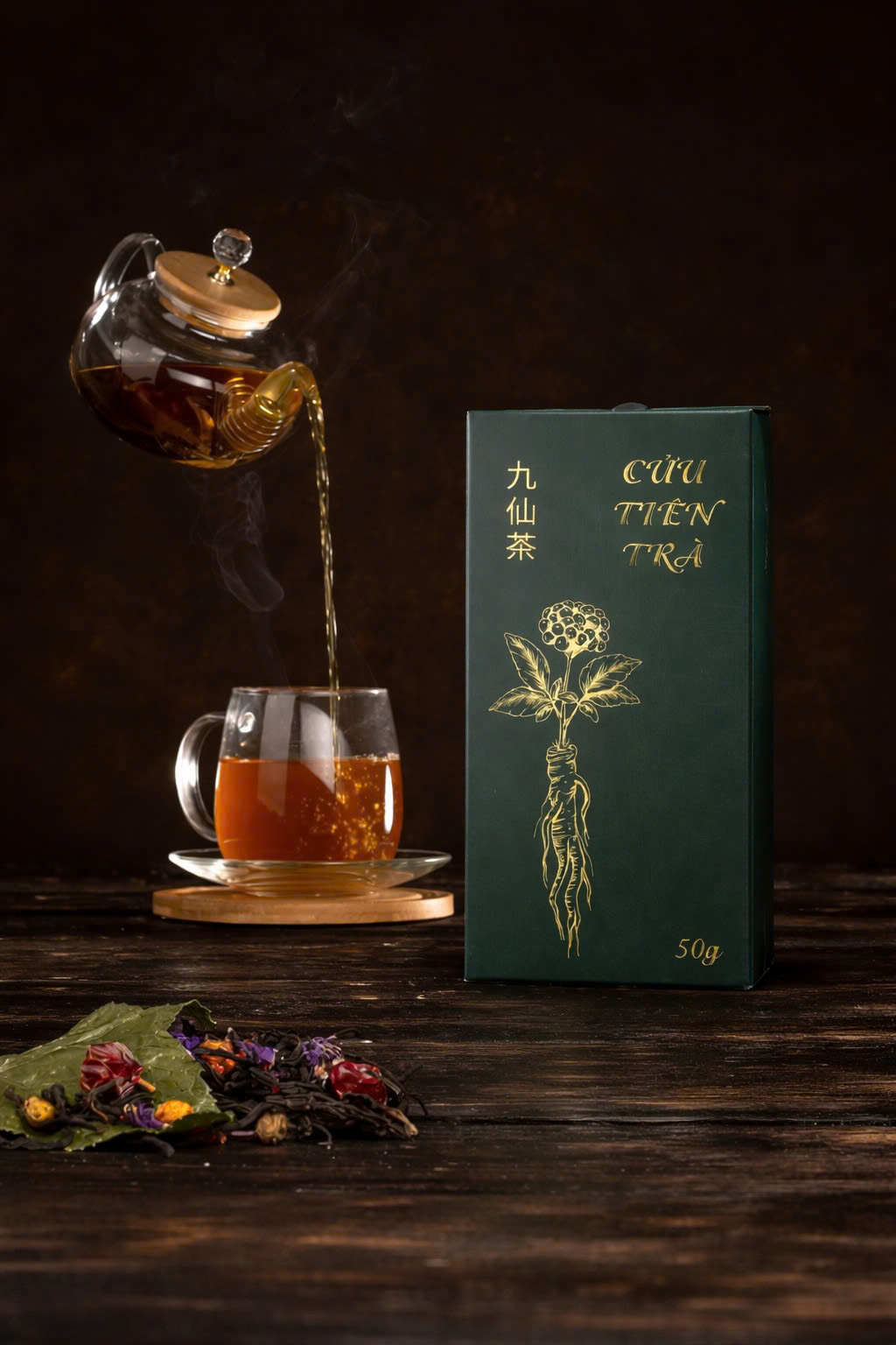 Cửu Tiên Trà – Trà Thảo Mộc An Thần Giúp Ngủ Ngon, Ngủ Sâu Tự Nhiên - Ảnh 5